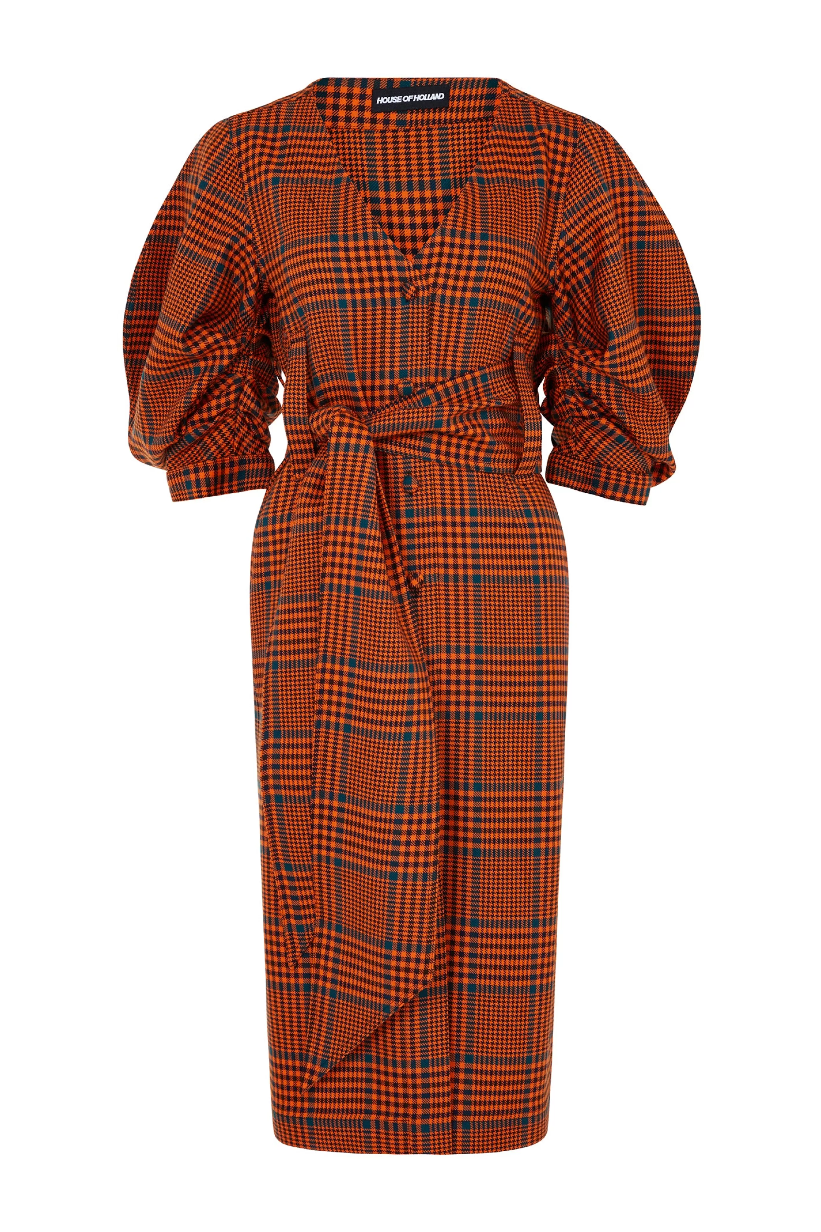 Sale Bright Check Safari Midi Dress | Dresses | Dresses