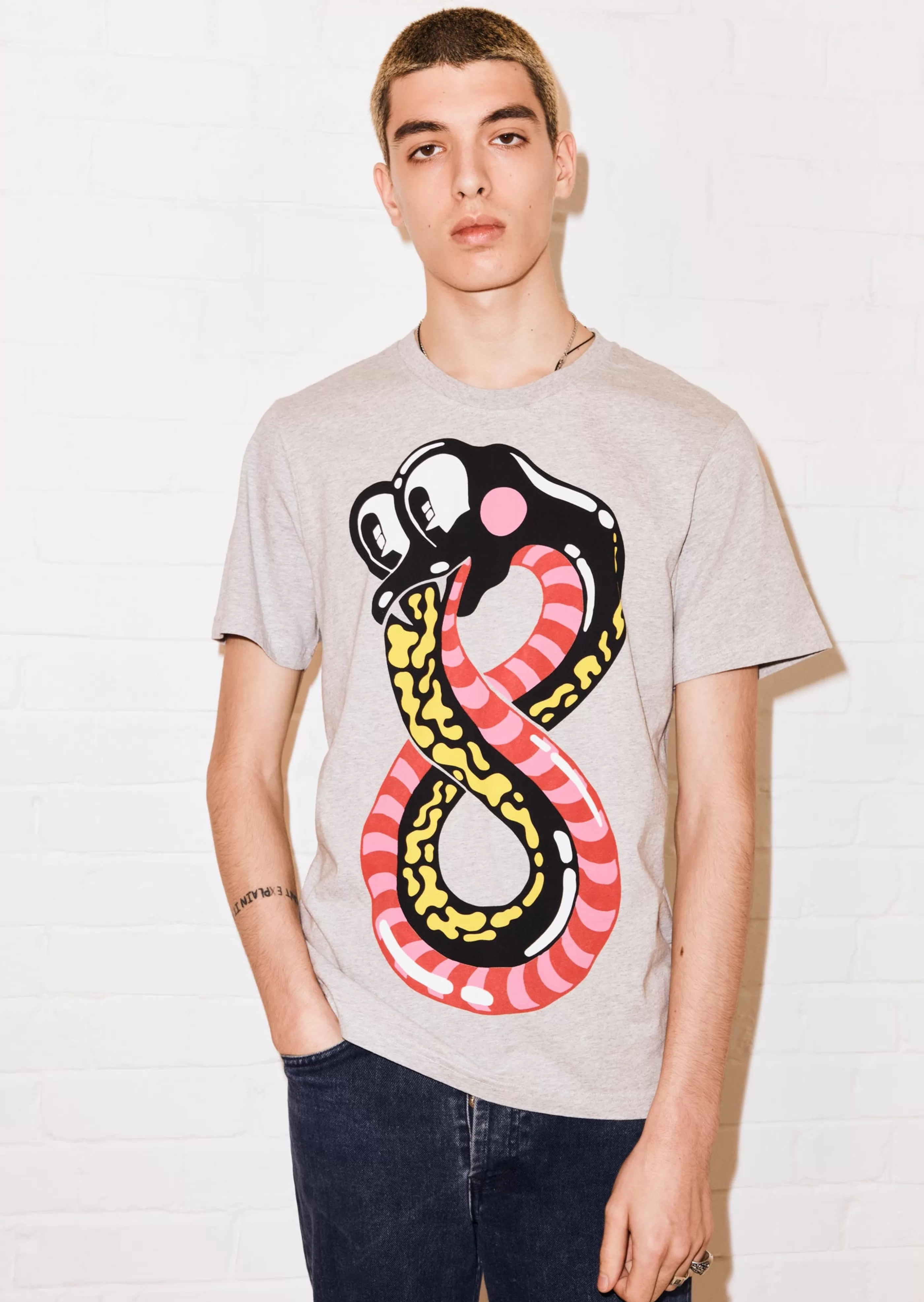 Discount @hattiestewart 'Snake' Graphic Tee | Tops & T-shirts | Tops & T-shirts