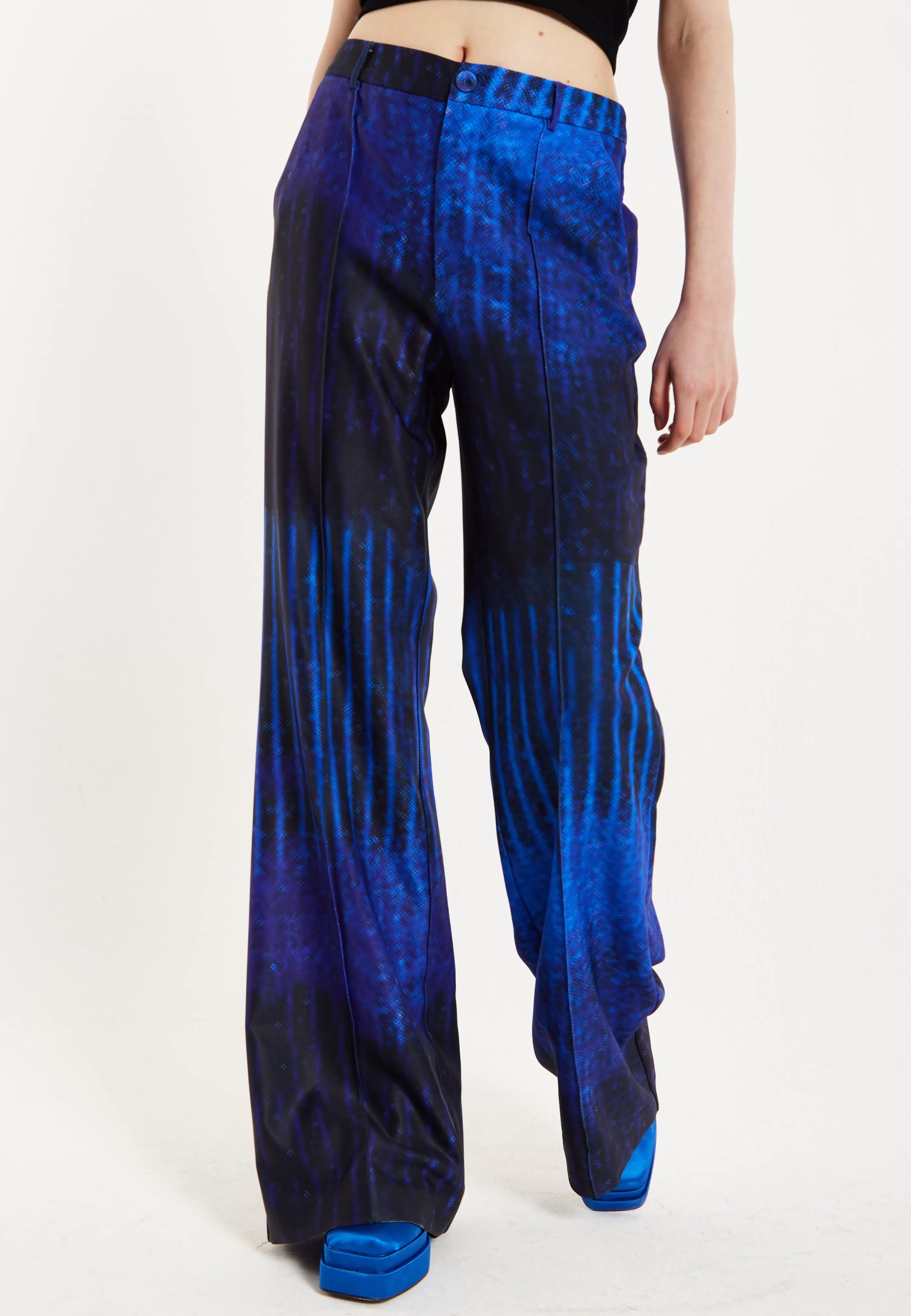 Store Abstract Print Tailored Trousers Suits | Skirts & Trousers