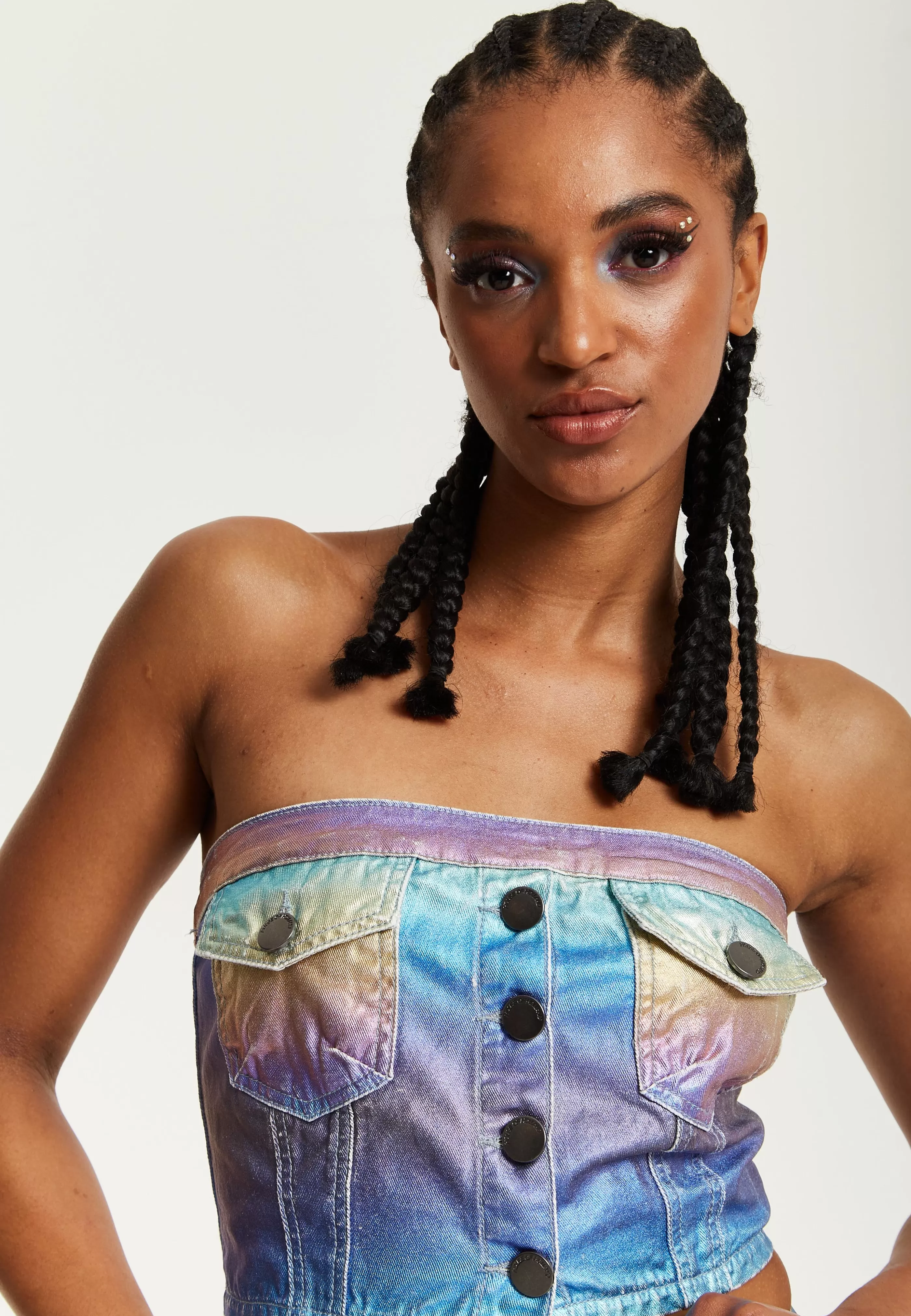 Sale Metallic Rainbow Bandeau Top Tops & T-shirts | Tops & T-shirts