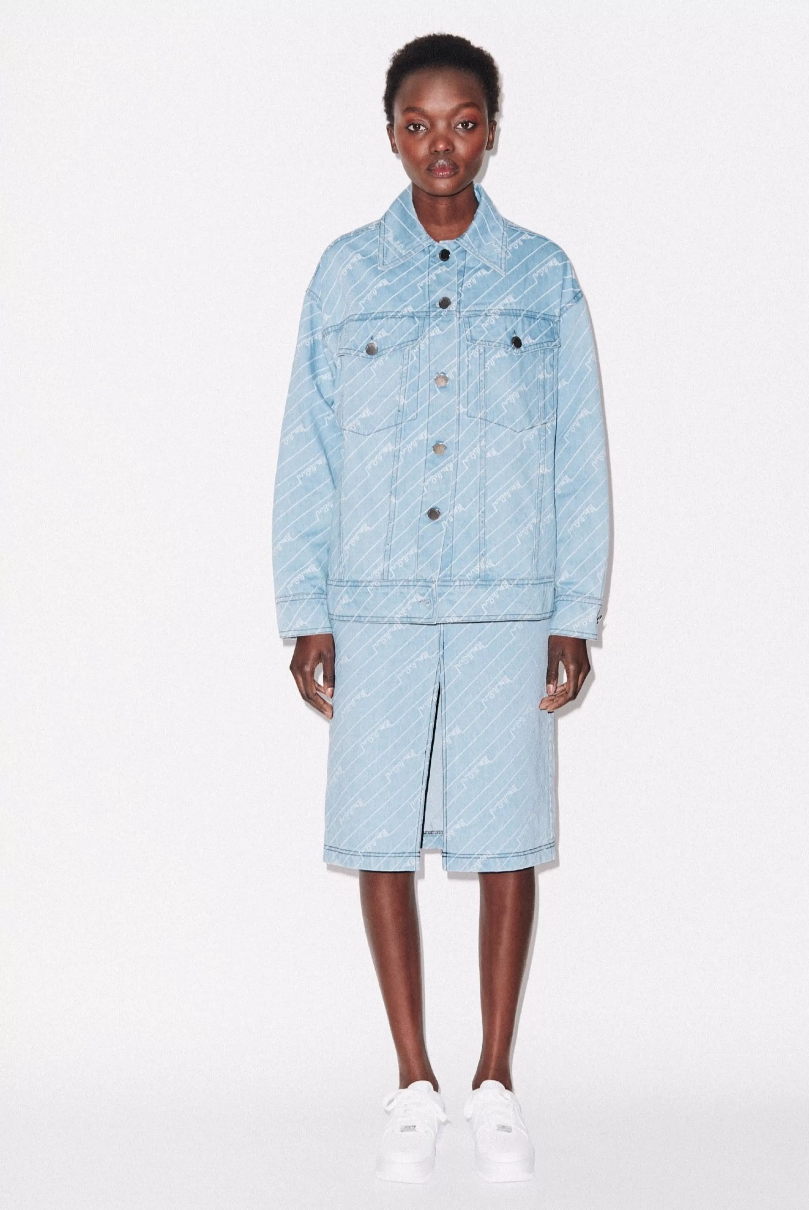 Shop Monogram Denim Jacket Outerwear | Denim