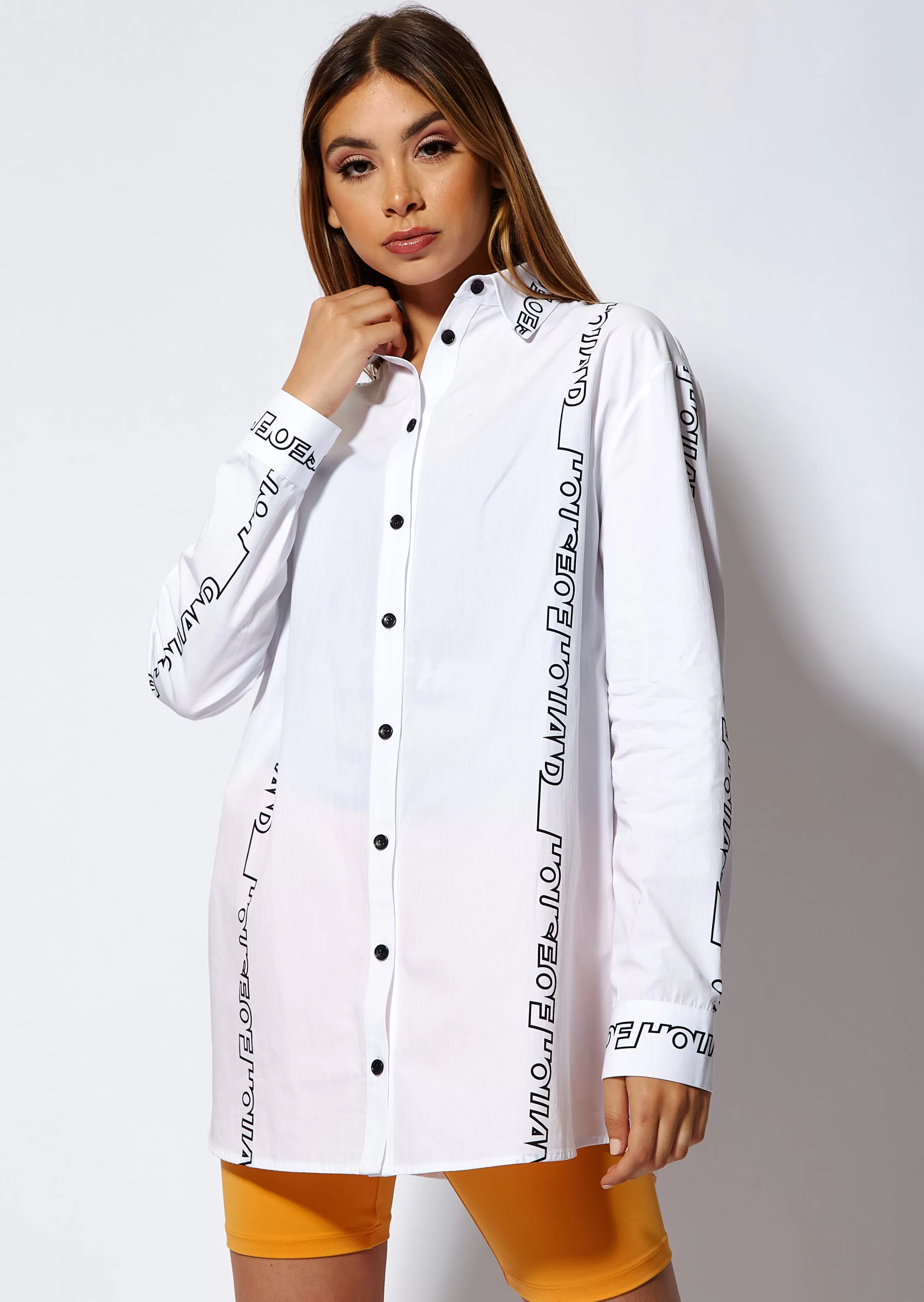 Sale Monogram Print Shirt Tops & T-shirts | Tops & T-shirts