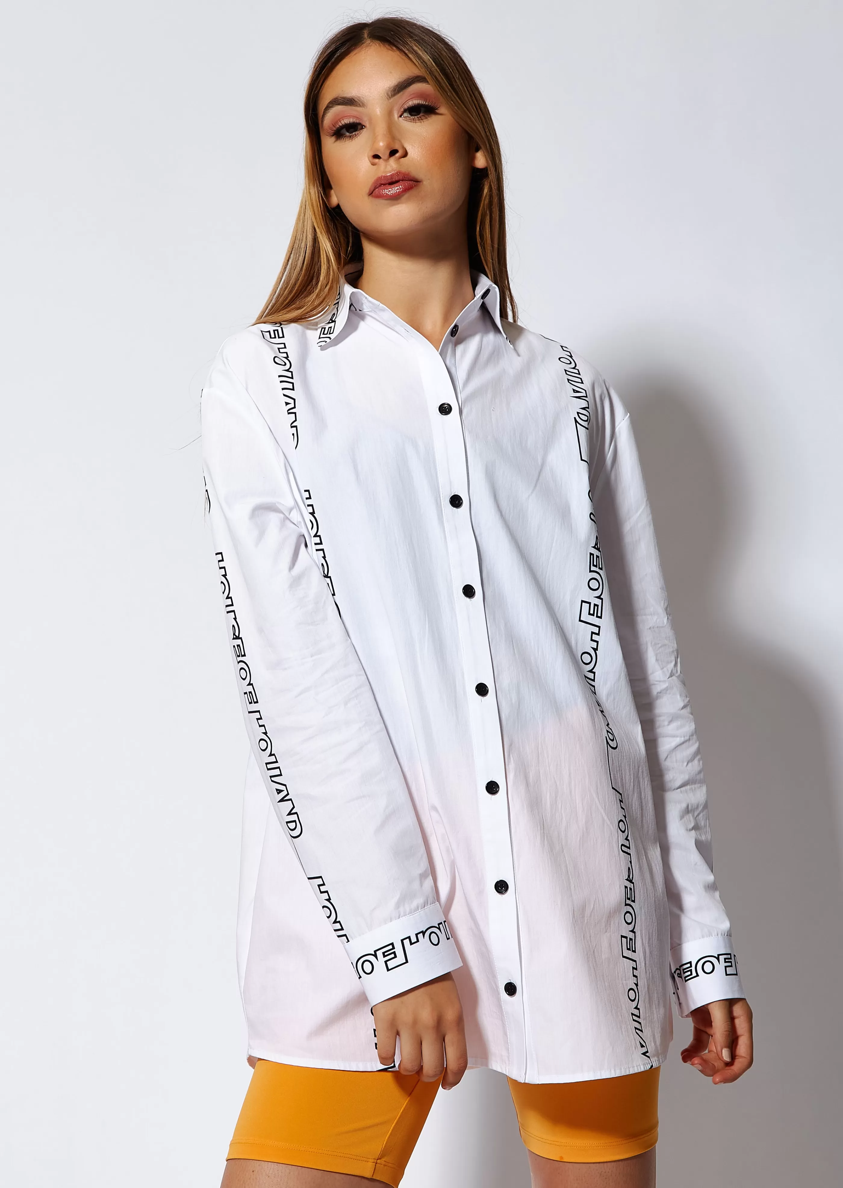 Sale Monogram Print Shirt Tops & T-shirts | Tops & T-shirts