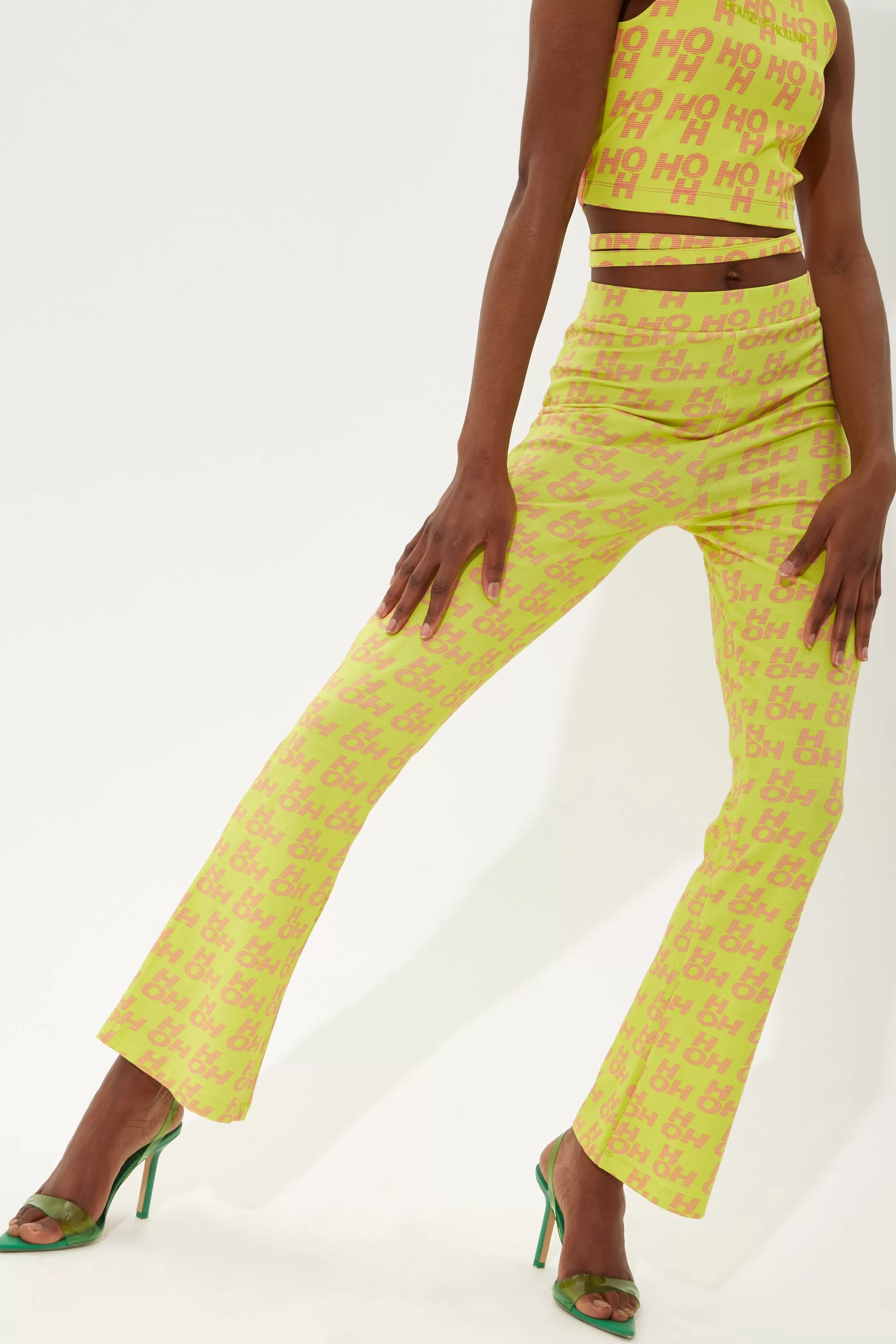 Clearance Printed Jersey Trousers In Skirts & Trousers