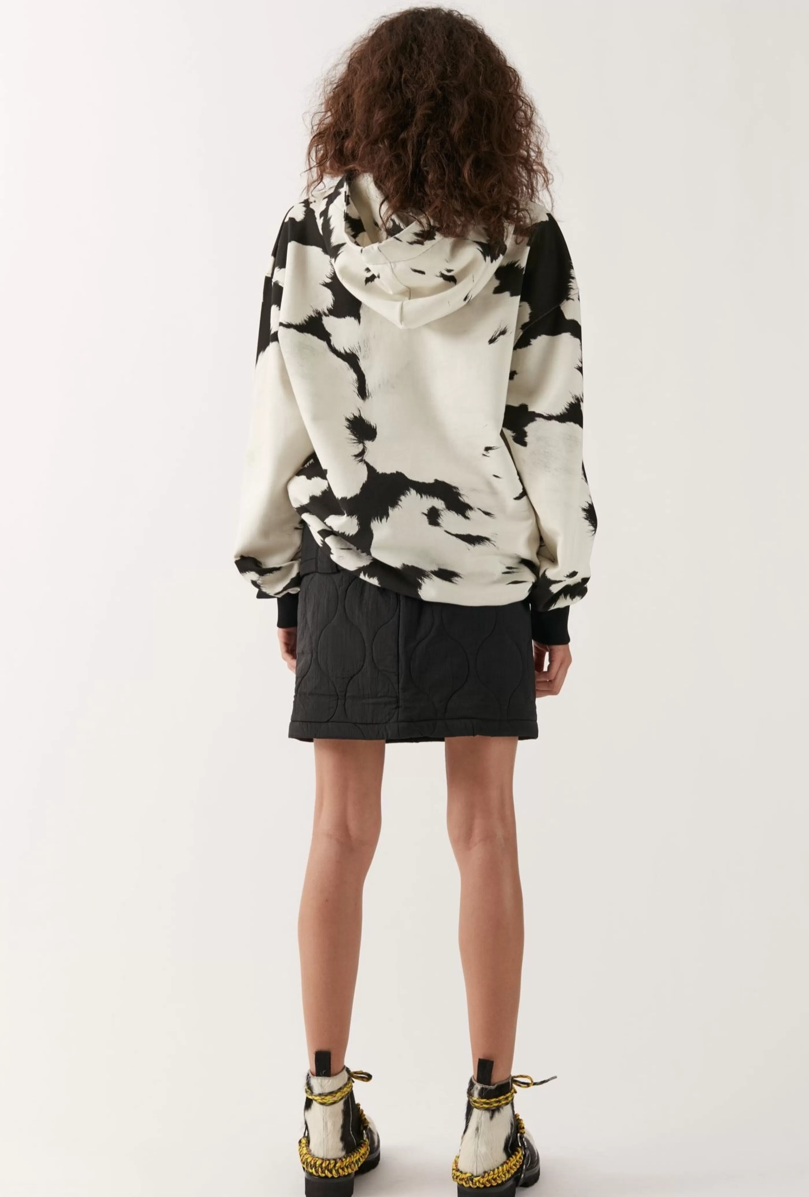Cheap Quilted Mini Skirt Skirts & Trousers